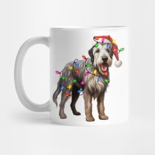 Christmas Irish Wolfhound Mug